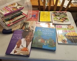 assorted cook books