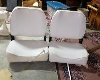 two boat seats