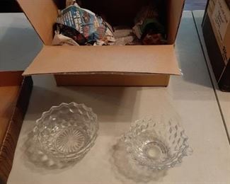 Assorted Fostoria Glassware