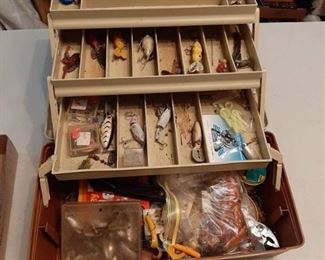 Plano Tackle Box with Contents