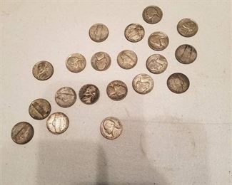 20 silver war nickels