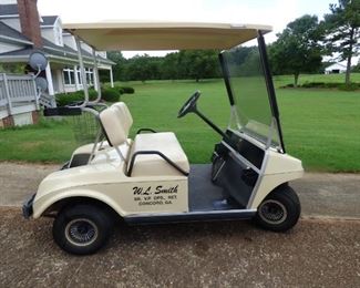 1993 Club Car Electric Golf Cart (AS IS) Needs batteries.  