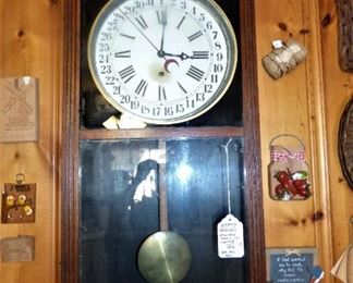 Antique Sessions Wall Clock (See next picture)