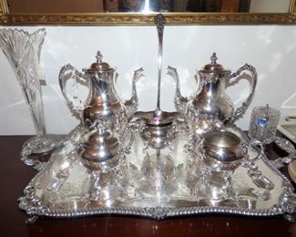 Sheridan 6 piece Silver Plate Coffee Set 
