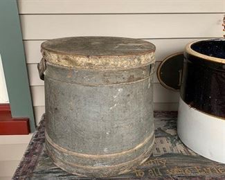 Another large, all original grey paint surface.