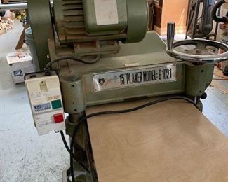 GRIZZLY 15" Model G1021 PLANER.