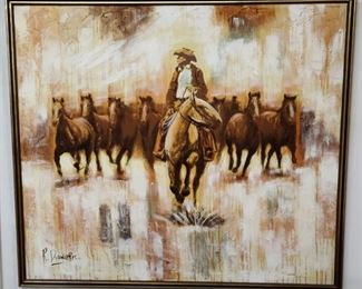 Horses/Artist Signed