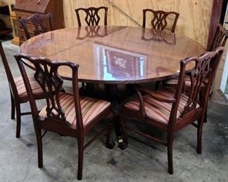 Baker Dining Room Table & Chairs
