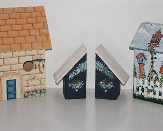 Wood Craft Birdhouse Collection