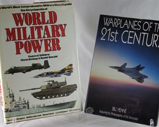  “The encyclopedia of world military power”, The World’s Most Comprehensive Military encyclopedia. General editors: Chris Bishop and David Donald. 1986  “Warplanes of the 21st Century by Bill Yenne Featuring the Photography of Erik Simonsen