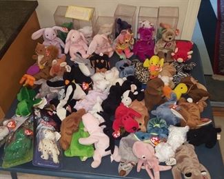 Beanie Babies --Many valuable ones per the internet!!