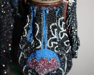 BEADED EVENING BAG