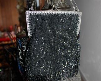 BEADED EVENING BAG