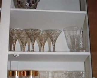 VINTAGE STEMWARE/GLASSWARE