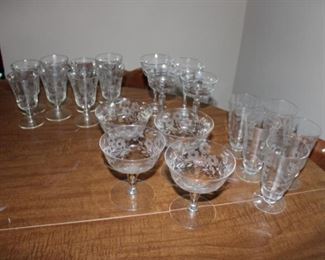 VINTAGE STEMWARE