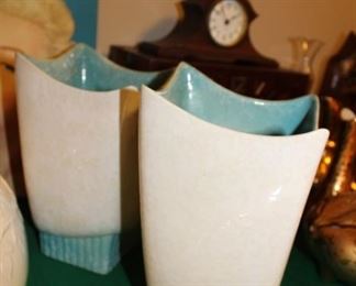 COLONIAL CHINA CO VASES