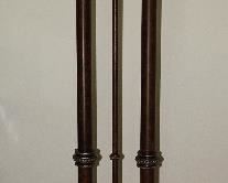 Torchiere 2-Column Floor Lamps (1 of 2 Shown)          71 1/4”H x 17 1/4”W x 12”D