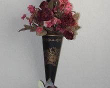 Metal Federal Style 3  - Tussie Mussie With Florals