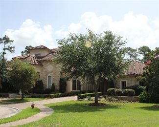 Front view of house from right