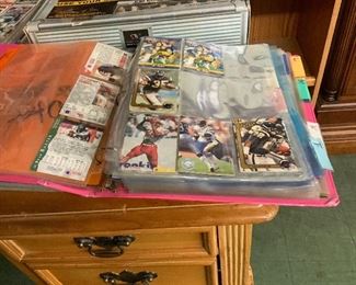Binders full of good sports cards
