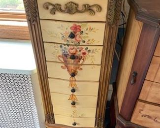 JEWLERY CABINET FILLED WITH  - YOU GUESSED IT - JEWELRY!