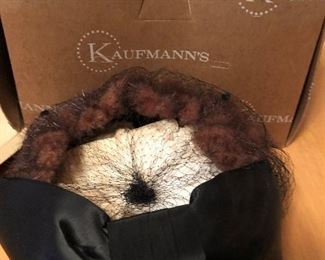 VINTAGE HAT WITH ORIGINAL BOX