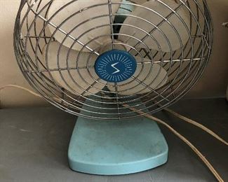 SUPERIOR ELECTRIC  MID CENTURY MODERN FAN