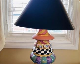 $350 RARE MACKENZIE CHILDS LAMP 
26.6” HEIGHT 