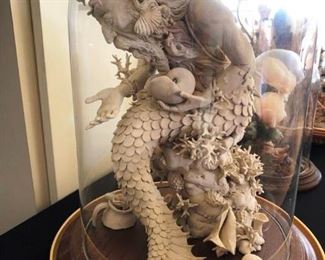 Neptune of the deep figurine made by Thomas Toadsworth 