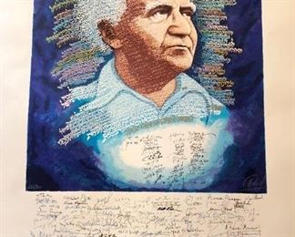 Lithographs are 28 x 38 on archival paper, ready for framing