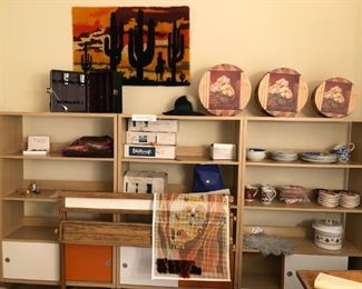 Latch Hook Rug kits and large frame for rugs or needlepoint