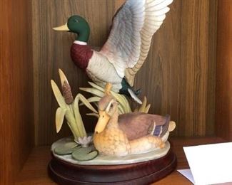 Mallard porcelain figurine