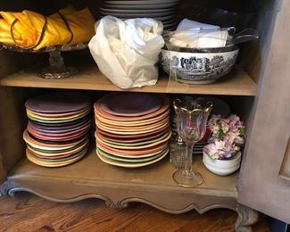 Mexican Ceramic Dinner Plates 