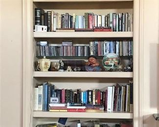 Books and more Books , DVD's 