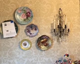 Hand Painted Plates 