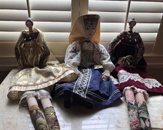 Assorted Native Dolls - Greece 