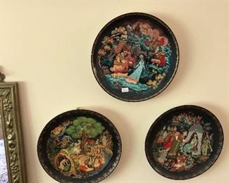 Russian Fairy Tale Plates