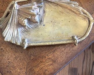 Brass Calling Card Plate  
