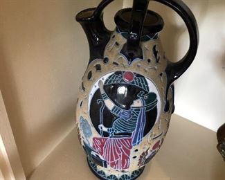 Teplitz Amphora Vase,  early 20th Century    Provenance purchased from  David Rago  