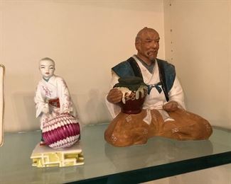 Chinese Man with Pot 