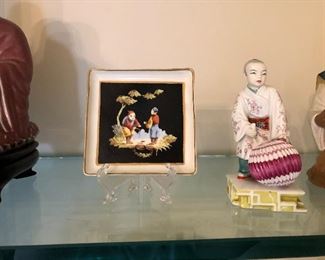 Austrian  Wien mark 19th Century Chinese Figure of Boy 