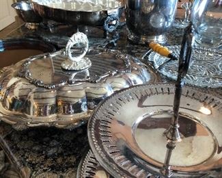 Silverplate Serving Pieces 
