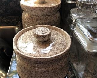 Ceramic Cannisters 