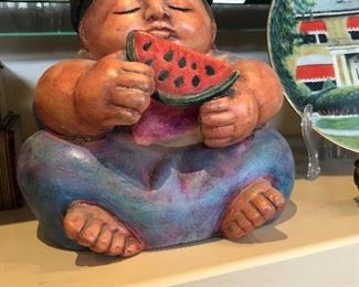 Mexican Boy with Watermelon 
