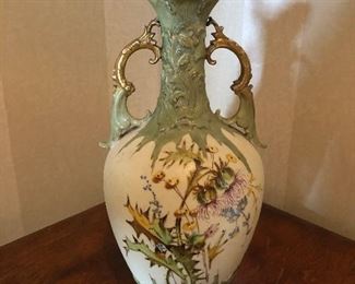 Teplitz Bohemian Vase 
