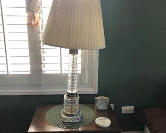 Crystal Lamps (2) 