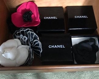 Chanel Flower Pins 