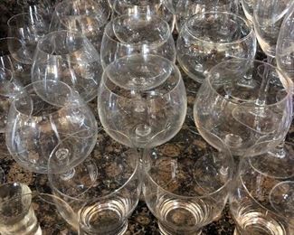 Glassware including Rosenthal 