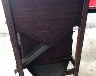 Beautiful painted seed separator from Lancaster, PA