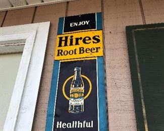 Hires Root Beer sign
